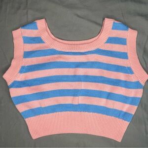 Hammies Women's Crop Sweater Vest
